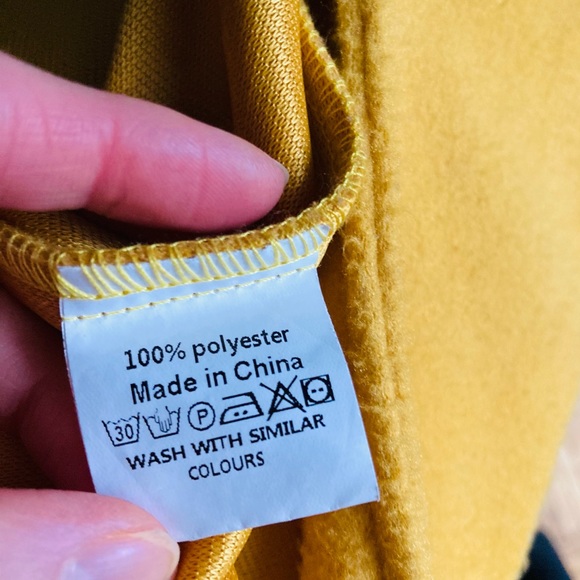 Golden Yellow Cloak Coat ~Zanzea - Picture 3 of 3